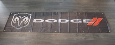 Dodge Banner Flag Big 2x8 Feet Car Auto Ram Truck Mechanic Garage Racing