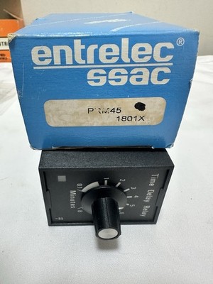 ENTRELEC SSAC  Time Delay Relay PRM45 - New