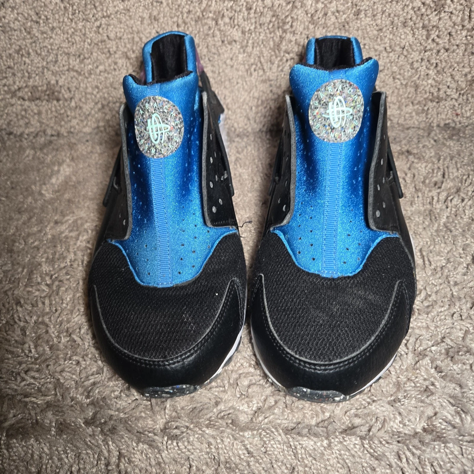 Scarpe da ginnastica Huarache By Nike taglia US 7Y blu e nere