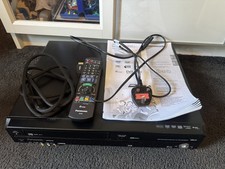 VHS VCR DVD RECORDER HDMI PANASONIC DMR-EZ48V VIDEO & REGION FREE COMBI FREEVIEW