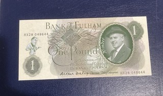 Neuheit Bank of Fulham 1 Teich Note Hx28048644 (34)