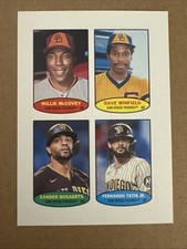 2023 Topps Heritage High Number 1974 Stamps McCovey Winfield Bogaerts Tatis jr