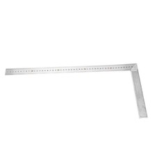 50cm Aluminum Alloy 90 Degree Straight Edge Ruler Straightedge Right Angle