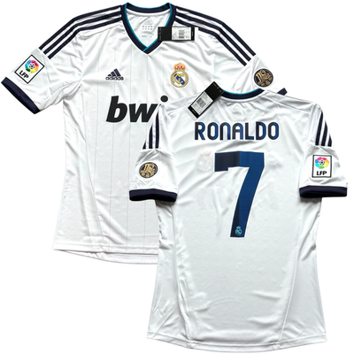 Real Madrid RONALDO 7 ユニフォーム 2012/13 Real Madrid Home Jersey #7 Ronaldo Small adidas Soccer La