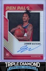 2025-26 Panini Donruss Jamir Watkins Rookie Pen Pals Autograph Auto Y537
