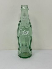 Vintage COCA COLA COKE GREEN GLASS BOTTLE 6.5 oz 1981 Nashville A0