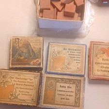 Anchor Puzzle Vintage Stone German Brain Teaser Sets Richter Vintage Lot