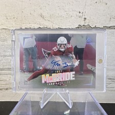 2024 Panini Luminance Trey McBride #99 Autographed /300 Cardinals NFL Card