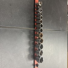 13 Piece Mac Sae Standard Socket Set 38 Drive Read 13 Piece Mac Sae Standard Socket Set 38 Drive Read