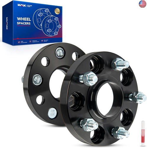 KAX 5x4.5 Wheel Spacers 20mm, Hub Centric Wheel Spacers with M12x1.5 Studs - Picture 1 of 8