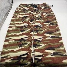 THEAMA TEK COLLECTION MEN  S EXTRA SOFT LOUNGE PAJAMA PANT - SIZE: L - CAMO