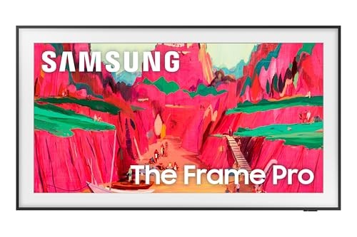 SAMSUNG 65-Inch Class The Frame Pro LS03FW 4K Neo QLED Mini QN65LS03FWFXZA