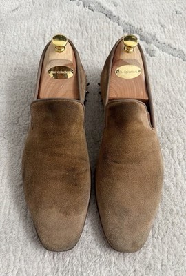 Authentic Christian Louboutin Dandelion Brown Suede Mens  display picture 1