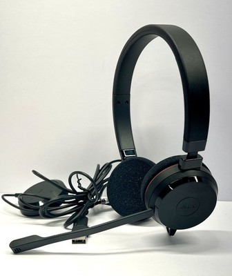 Jabra Evolve 20 USB Wired Headset w/ Mic Noise Cancelling (2025 Version) NEW