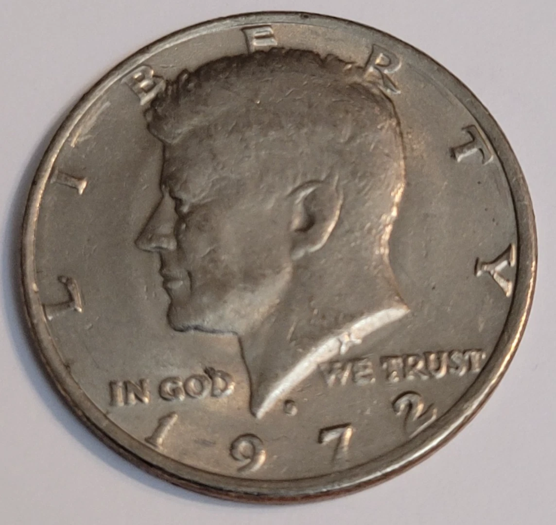 ケネディ　1972年 1972 Kennedy Half Dollar US Error Coins for sale | eBay