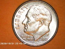 2012 P Roosevelt Dime
