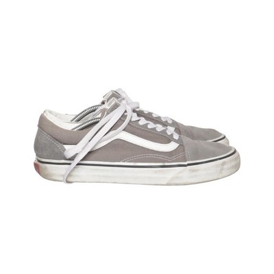 Vans, Sneaker, Größe: 39, model: old skool, Leder, Grau/Weiß, Damen #7q1