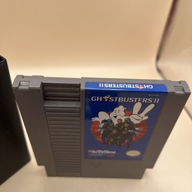 Ghostbusters II Nintendo NES 1990 Authentic Cartridge. Tested, Works.