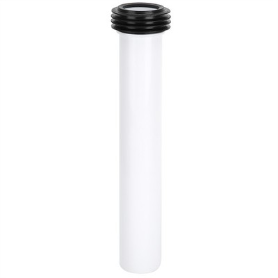 White Toilet Water Tank Straight Flush Pipe Lengthened Flushing Tu SET