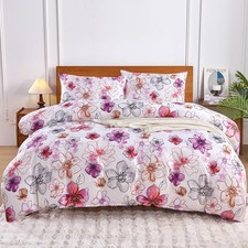 YIYEA 100 Viscose Derived from Bamboo Duvet Cover, 600 Thread Count Cooling ...