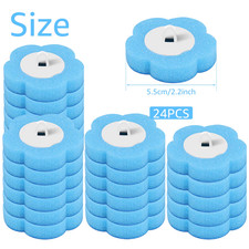 New Toilet Brush Disposable Replacement Head Cleaning Kit with Lengthened Handle