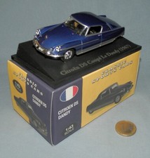Norev Classic Sports Car 1/43 : Citroën DS 21 Le Dandy Chapron (Bleu marine)