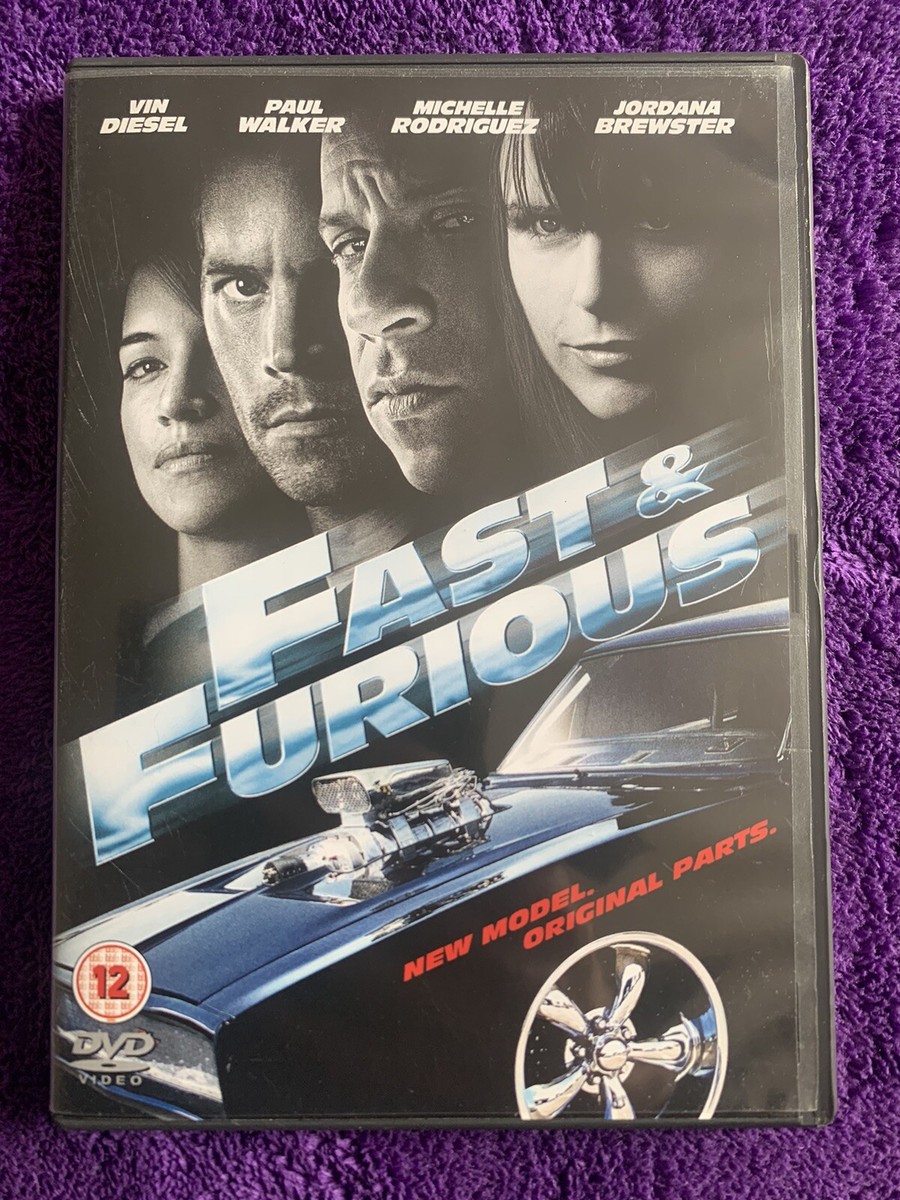 Fast Furious Michelle Rodrigues Vin Diesel Paul Walker Reg DVD