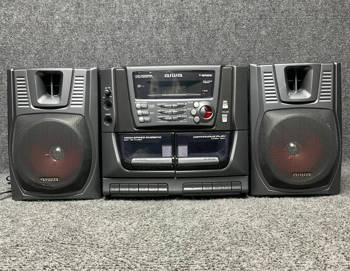 Aiwa CA-DW539 CD/Radio/Cassette Boombox for sale online | eBay