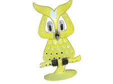 Owl Earring Holder Vintage Metal Made in USA