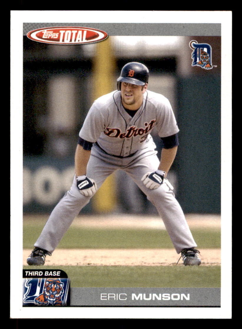 2004 Topps Total #424 Eric Munson Detroit Tigers