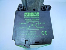 MURR ELEKTRONIK OPTO-COUPLER MODULE 50040. PACK OF 11.