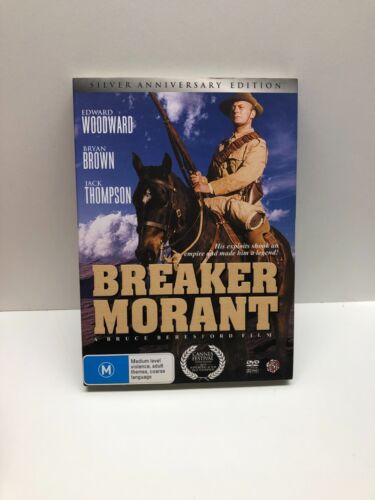 Breaker Morant Silver Anniversary Edition DVD 1980 Very Good Condition Region 4 - Picture 1 of 2