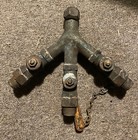 US NAVY MARK-V COMMERCIAL DEEP SEA DIVING HELMET SUIT AIR HOSE MANIFOLD — photo 1