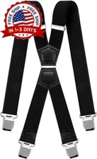 Tirantes De Trabajo Pesado Para Hombres, Tirantes De Clip Ajustables Talla  nica