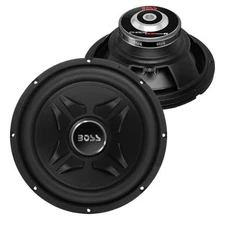 10" SVC Subwoofer Bass Replacement Speaker  4ohm Shallow Depth slim Mount NEW