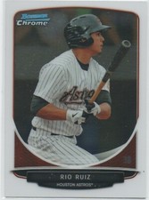 2013 Bowman Chrome Prospect #BCP83 Rio Ruiz BALTIMORE ORIOLES Rookie Card 75