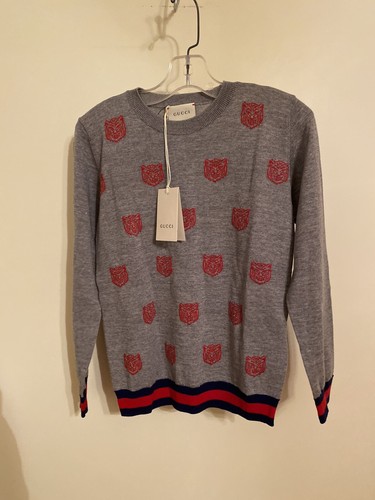 GUCCI KIDS (Bambini) per Bambini Tigre Lana Lavorato a Maglia Maglione BIG  Kids SZ 8 $385 | eBay
