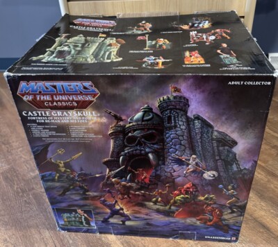 MOTU Classics 2013 CASTLE GRAYSKULL With Box 99% COMPLETE MOTUC +
