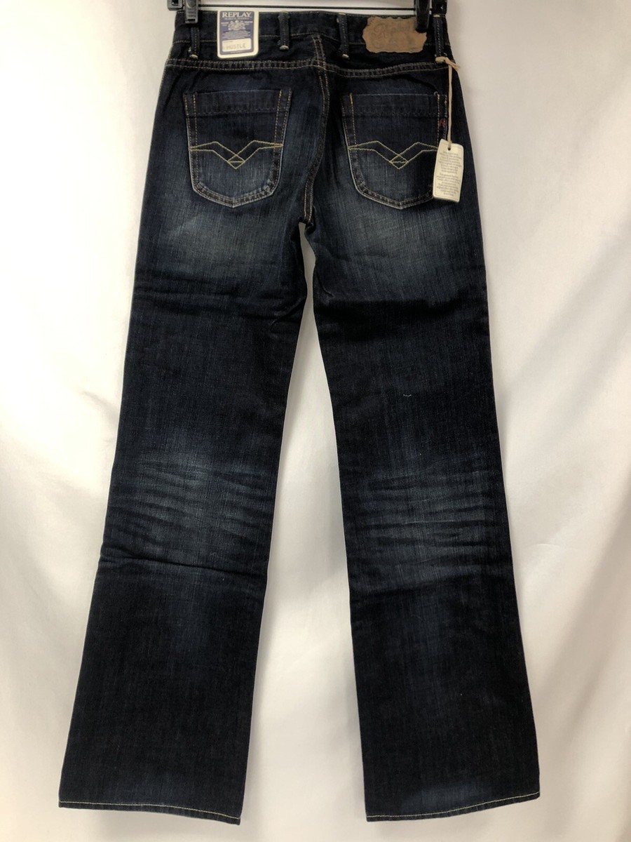Jean Femme Replay Modèle WV528, 100% Coton, Taille W26 Bleu - NEUF Avec étiquettes