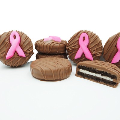 Philadelphia Candies Milk Chocolate OREO , Breast Cancer Awareness Pink Ribbon