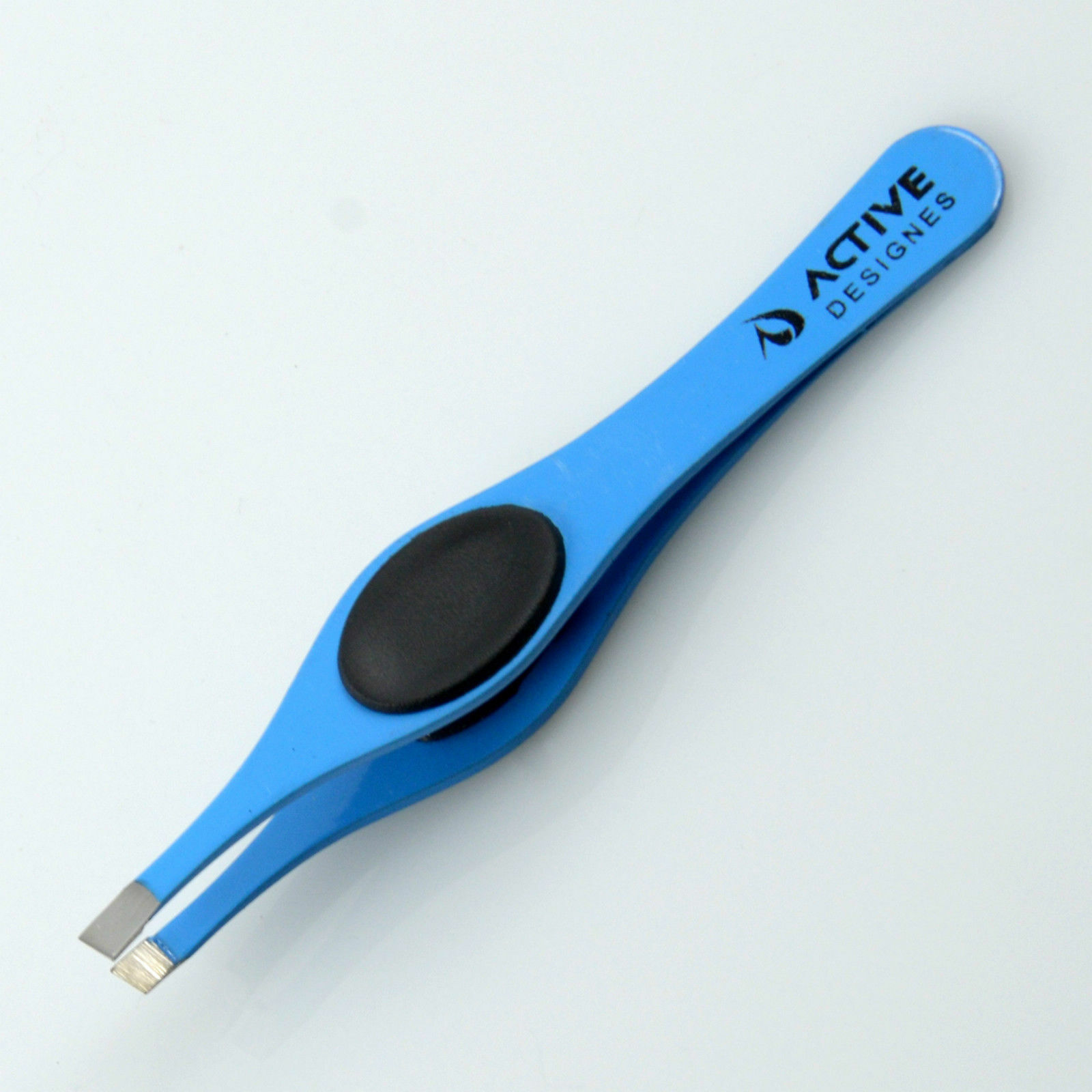 Eyebrow Grippy Tweezers Professional Slanted Tip Hair Removal Various Colours eBay