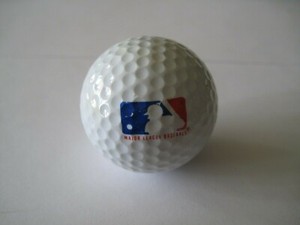 Major League Baseball MLB Logo Golf Ball New Wilson