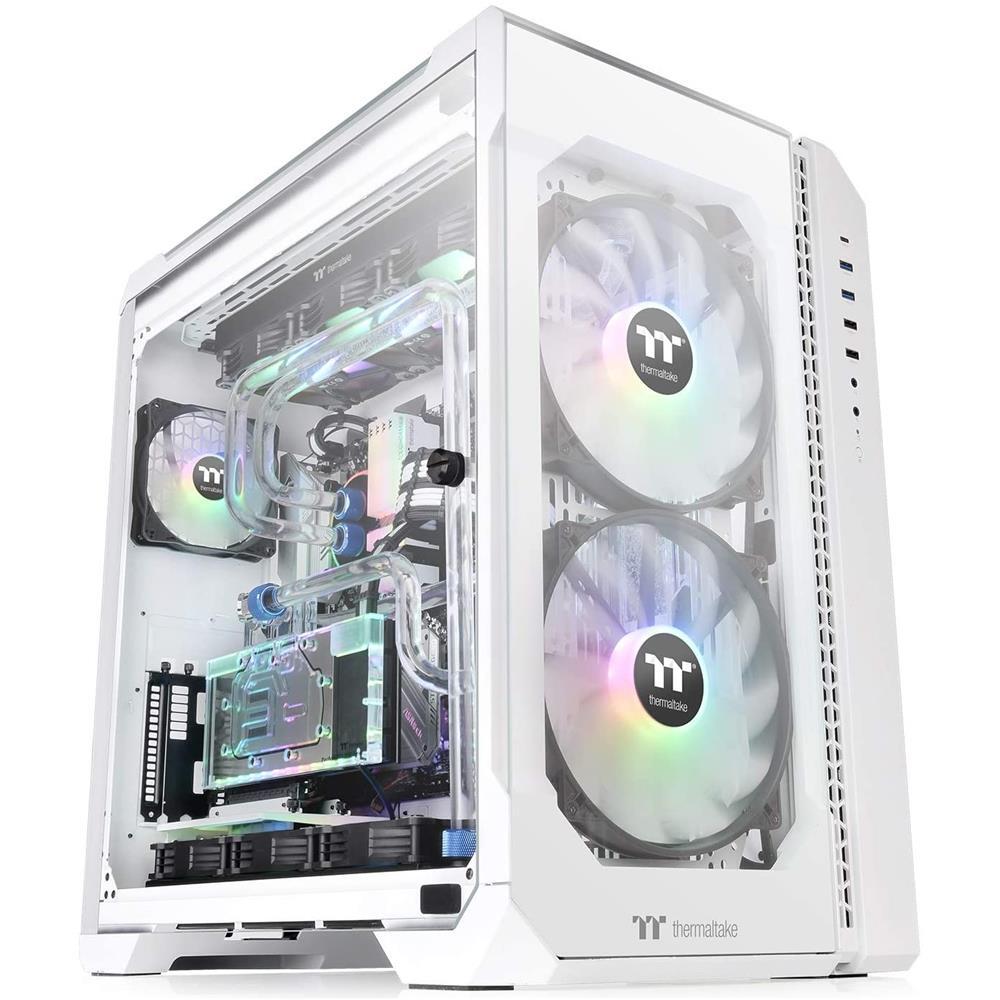 Полноразмерный игровой компьютер Thermaltake View 51 TG ARGB Snow-Закаленное стекло Gehuse wei 36690₽