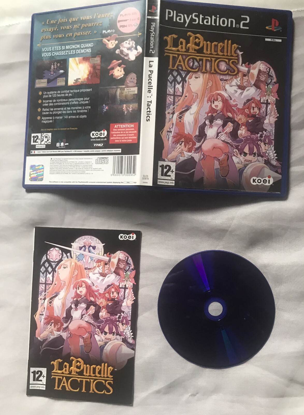 La Pucelle Tactics (Hikari No Seijo Denetsu) - Sony PS2 - Version Japonaise NTSC-J