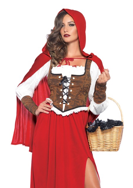 Woodland Red Riding Hood Dress N Hooded Cape Adult Costume Legave Sz Small For Sale Online Ebay