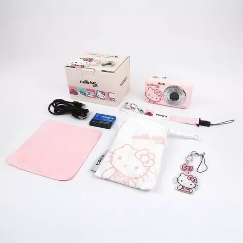 Cámara digital compacta Hello Kitty YASHICA DZ-100 parque infantil rosa YAS-DZ10HK-PN - Imagen 2 de 8