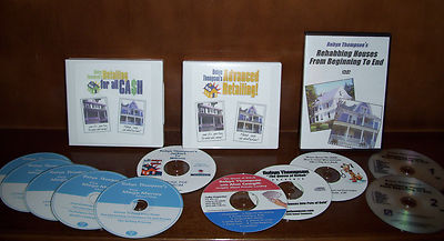 REAL ESTATE REHABBING COMPLETE COURSES TIGRENT LEARNING DVDS/AUDIO CDS/CDROMS