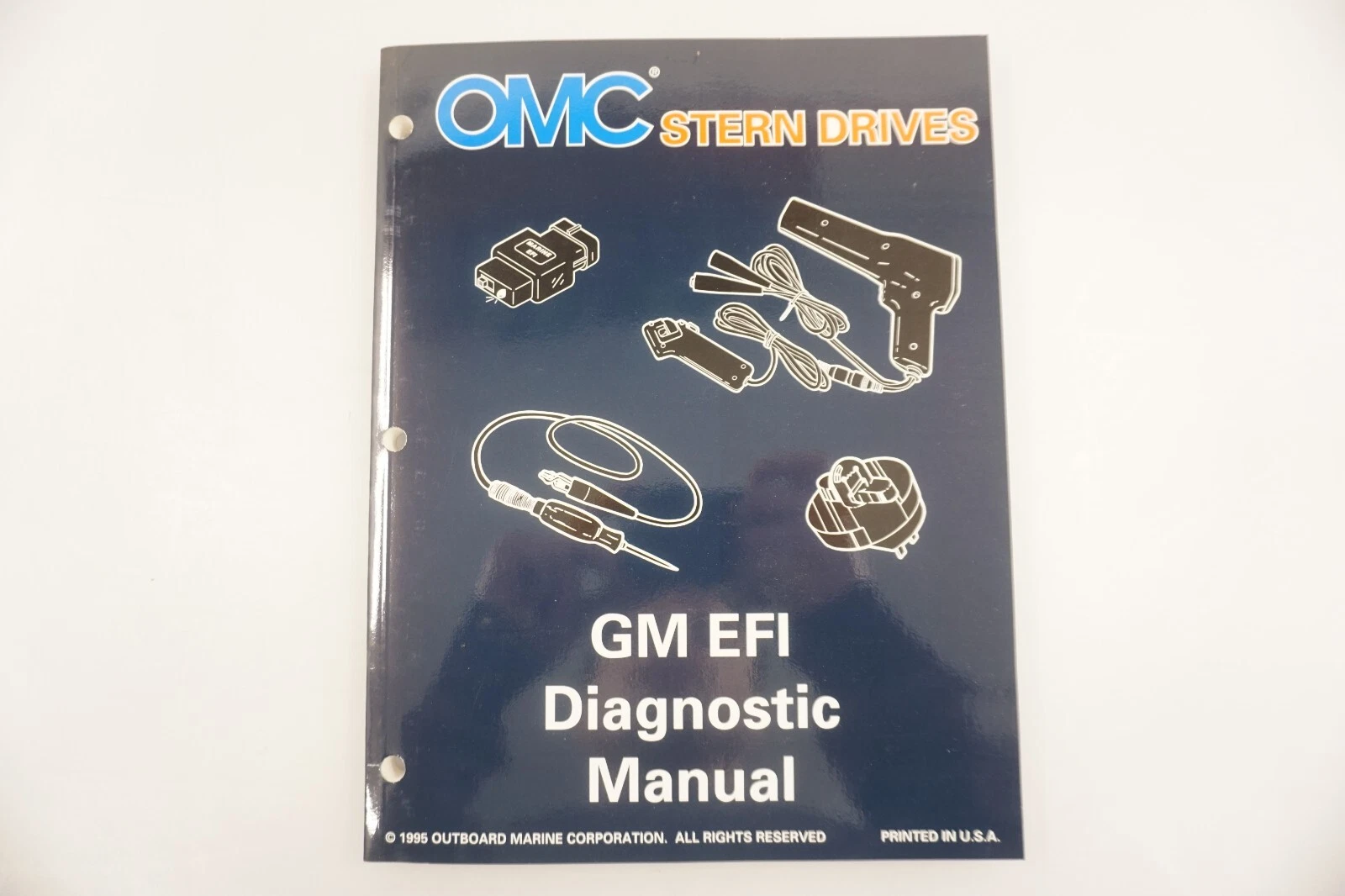 1995 OMC Stern Drive OEM GM EFI Diagnostic Shop Manual 507147