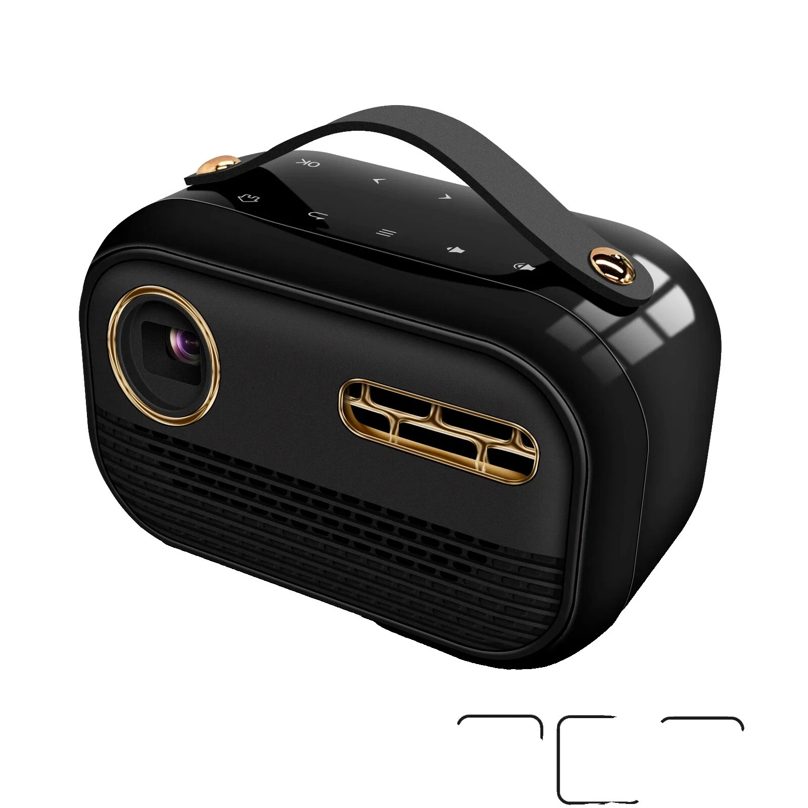 DLP 4:3 Proyectores de cine en casa para Android