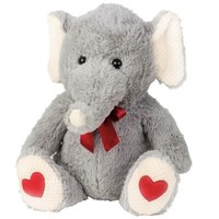 Elefant Mit Herzen Kuscheltier Sitzt 48 Cm PlüSchtier Stofftier Kuschelweich